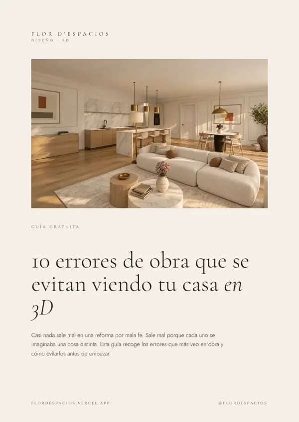 Portada de la guía 10 errores de obra que se evitan viendo tu casa en 3D